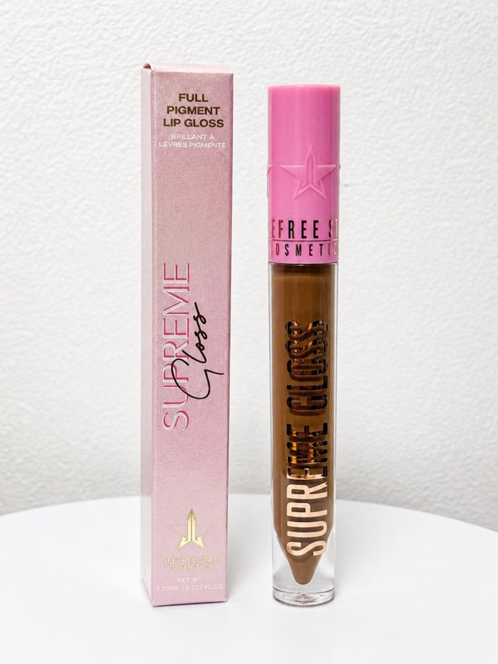 Jeffree Star Brown Full Pigment Supreme Gloss - TOP SHELF